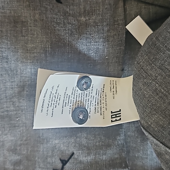 MICHAEL KORS MAN Slim fit, Script Logo Print Flocked Long sleeve Shirt Size XXL - Picture 10 of 12